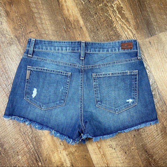 Paige Daryn Izza Destructed Shorts Distressed 28 - Picture 2 of 6